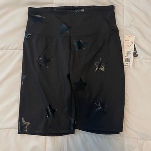 Black Star Biker Shorts